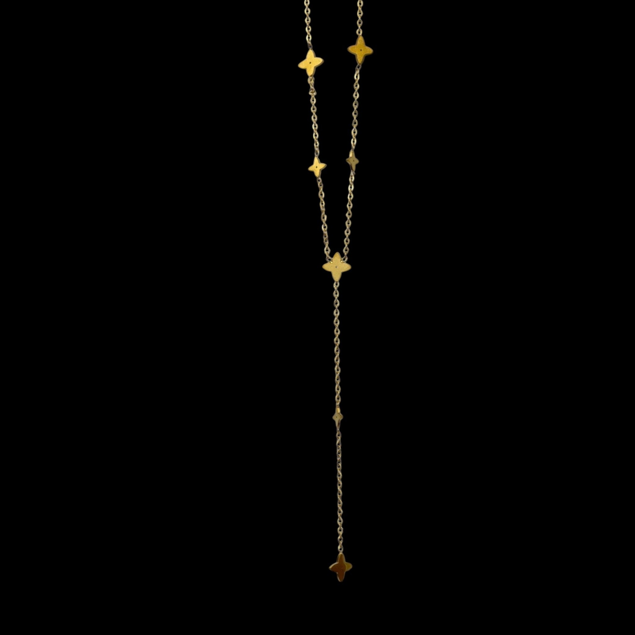 Naszyjnik Lariat z Gwiazdkami