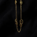 Naszyjnik złoty łańcuch marynarski (Chain d'Ancre)