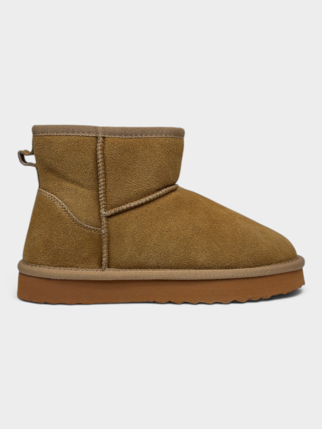 Śniegowce Damskie Camel – Skóra Naturalna Zamszowa